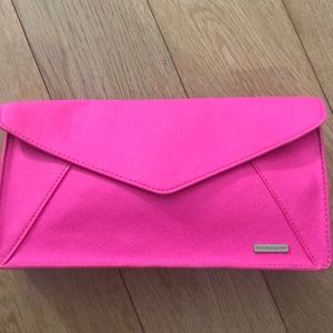 Pink clutch